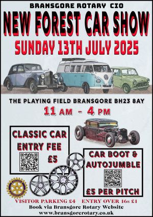 Bransgore Car Show 2025 Final Show Flyer (002)